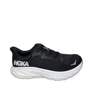 Hoka Arahi 7 Black and White Athletic Sneakers size 10.5 B